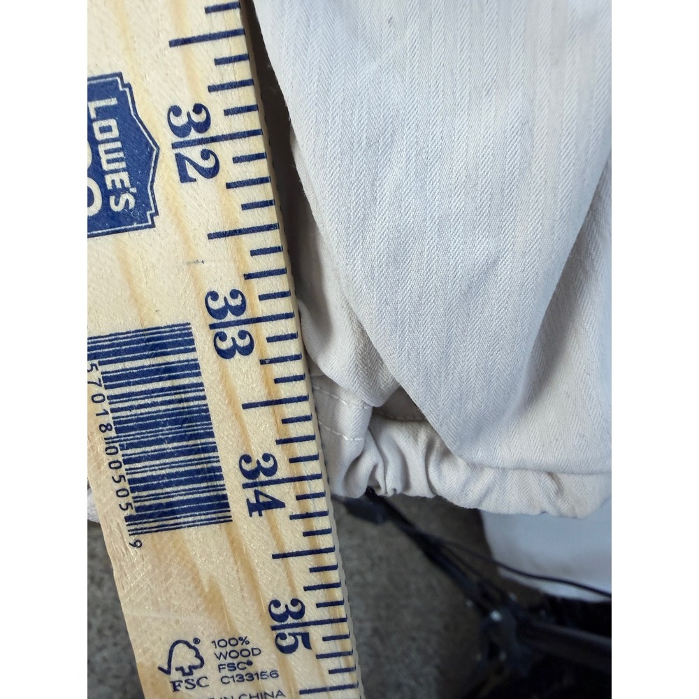 Lululemon Dance Studio Pant II with Liner Size 8 Ruched Dune Cream Lined - Picture 7 of 9